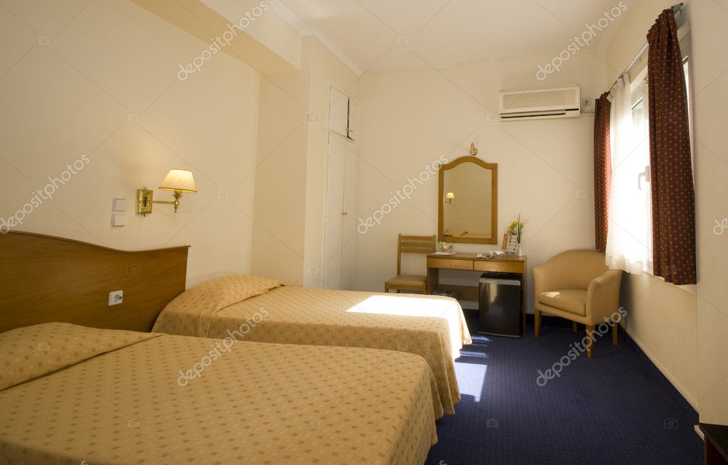 Mid-range hotel exterior.