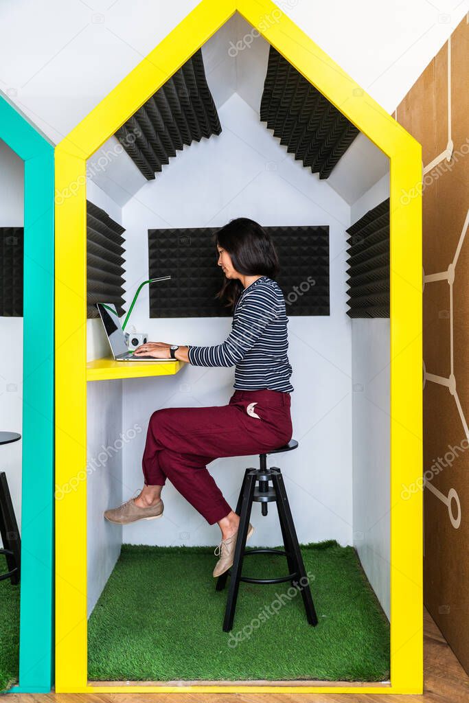 Startup pod demo area.